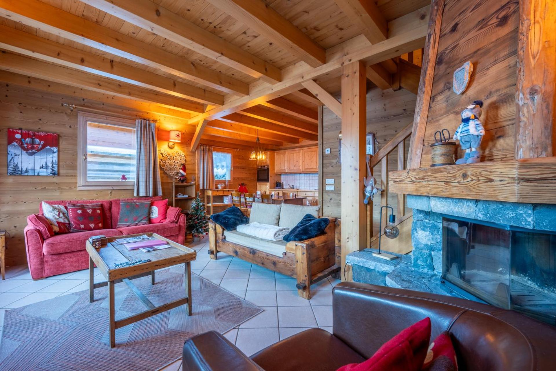 Cosymontagne - Le Chalet - 3Ch - 8 Pers- Terrasse Sud, Magnifique Vue La Clusaz Exterior foto